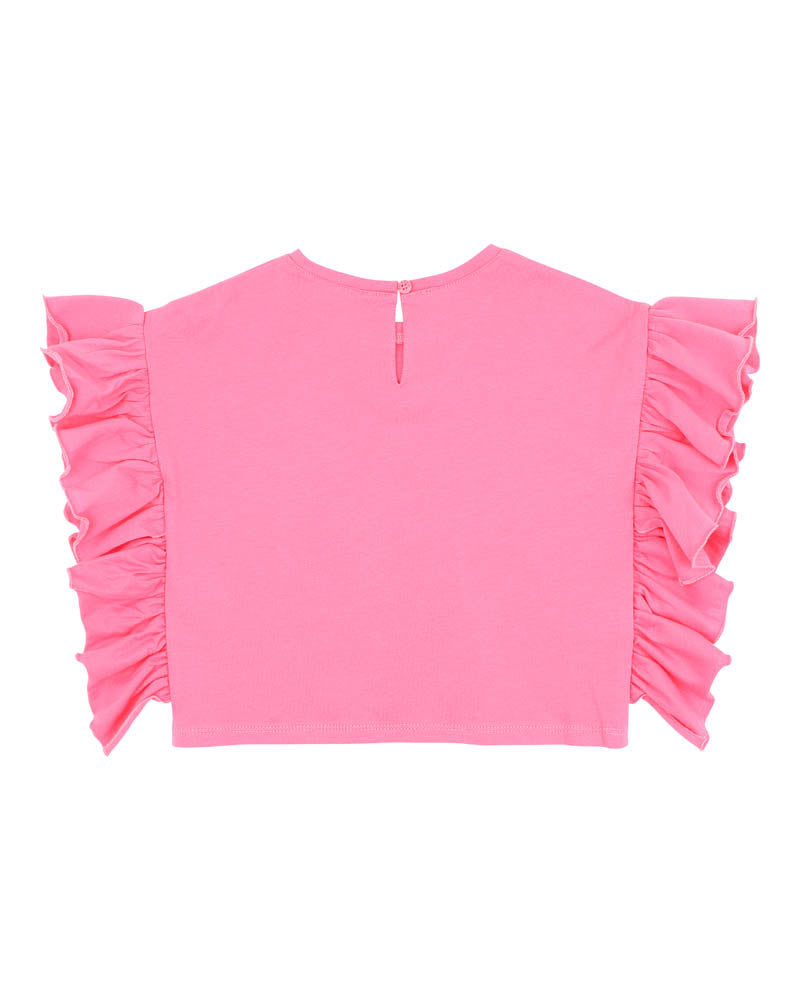 Summer Vaycay Pink Oversized Top