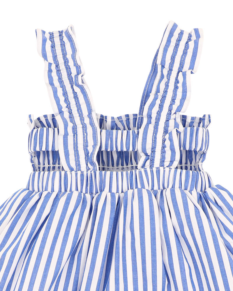 Summer Vaycay Blue Stripe Dress