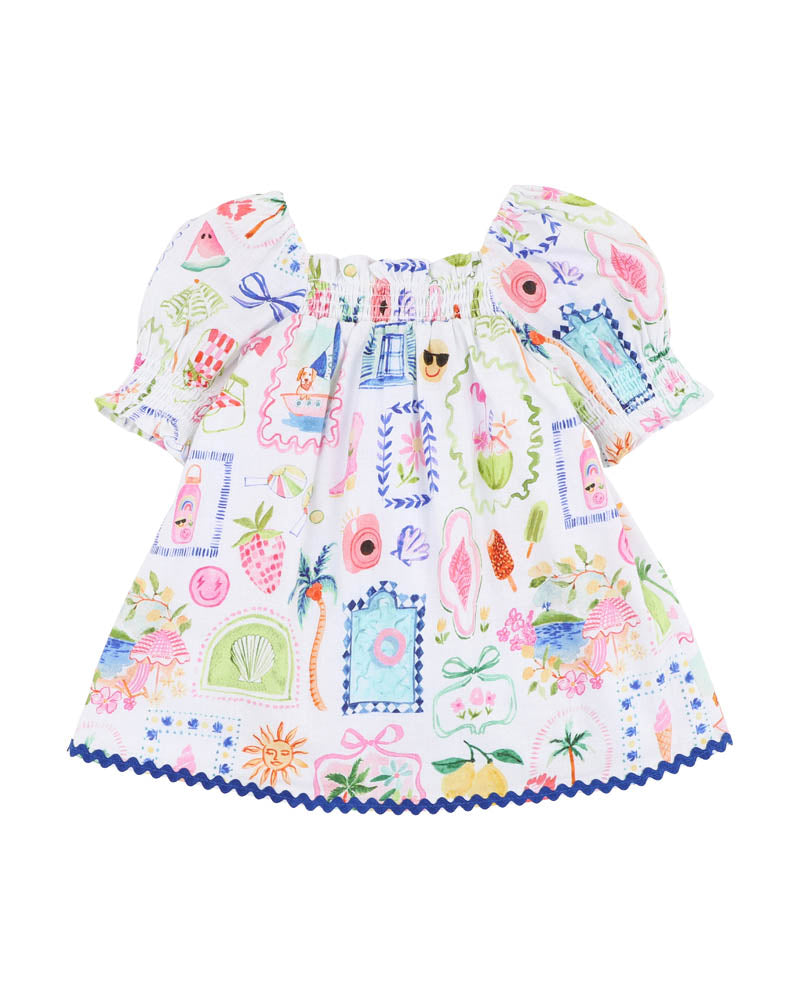 Summer Vaycay Ric Rac Dress