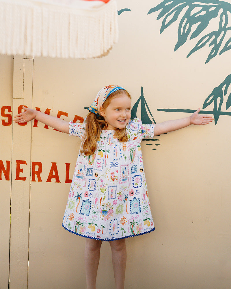 Summer Vaycay Ric Rac Dress