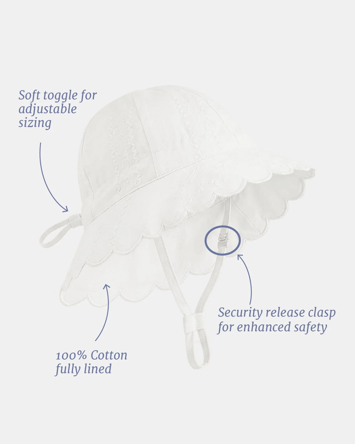 Sunhat Florence - White
