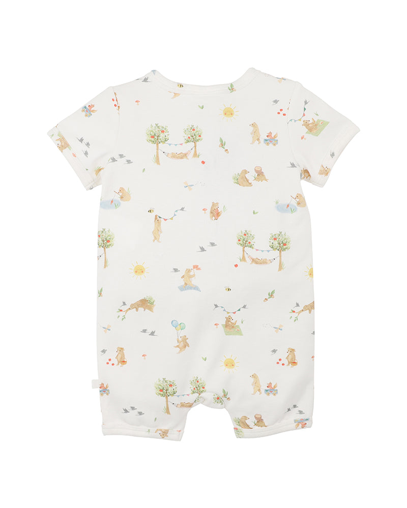 Bear SS Zipsuit