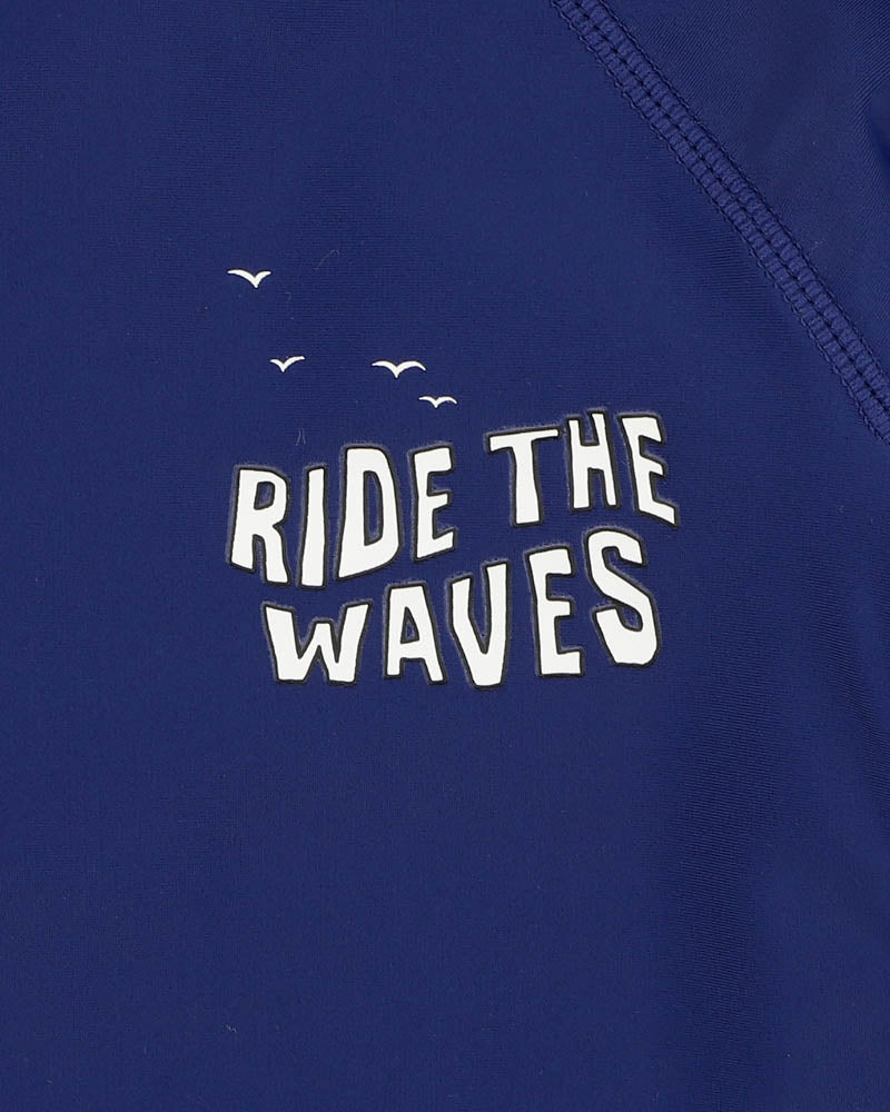 Ride The Waves LS Rash Top (2-7y)