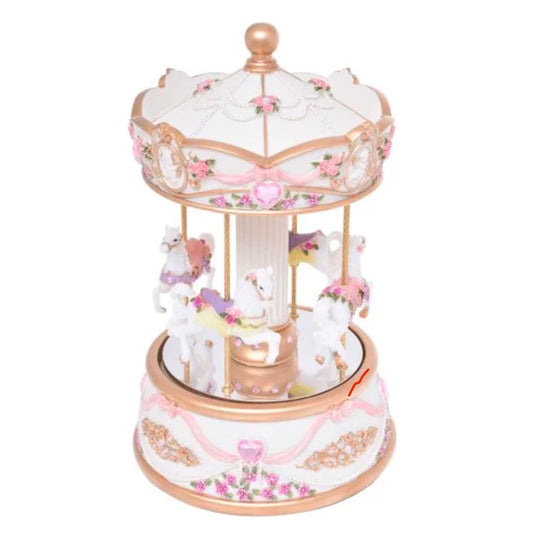 Musical Carousel - Mirror Cream Large 22cm