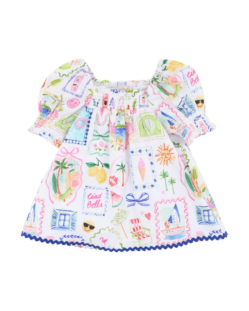 Summer Vaycay Ric Rac Dress