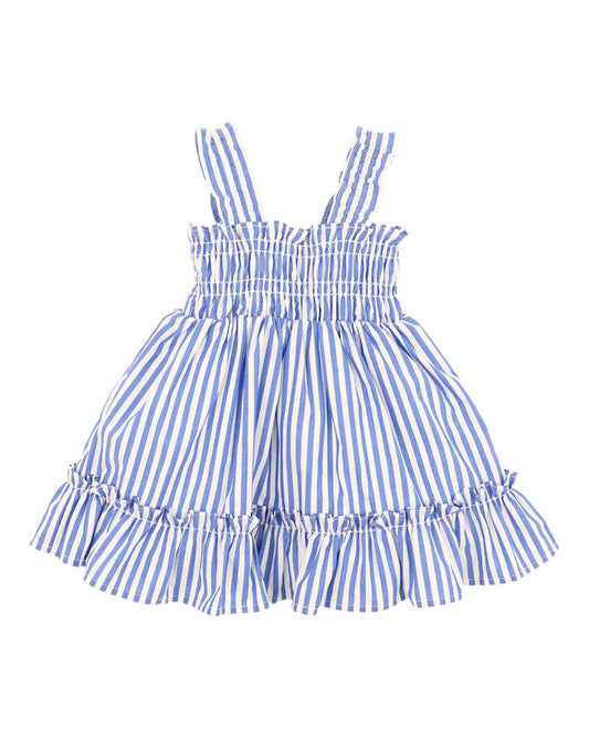 Summer Vaycay Blue Stripe Dress