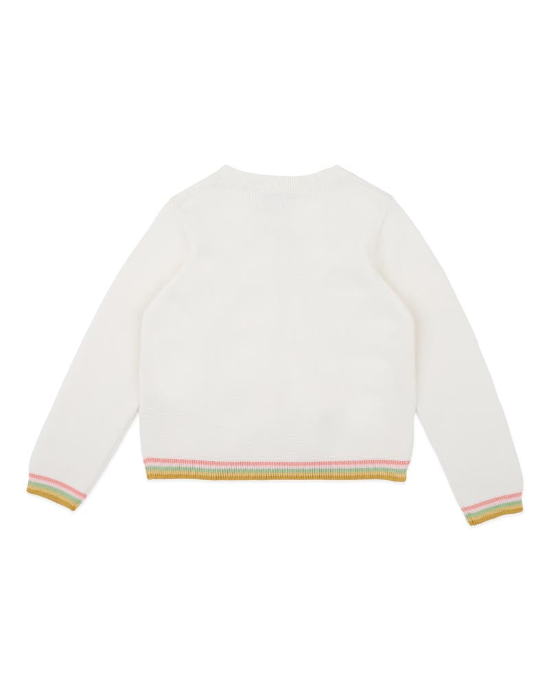 Cardigan with Tipping
