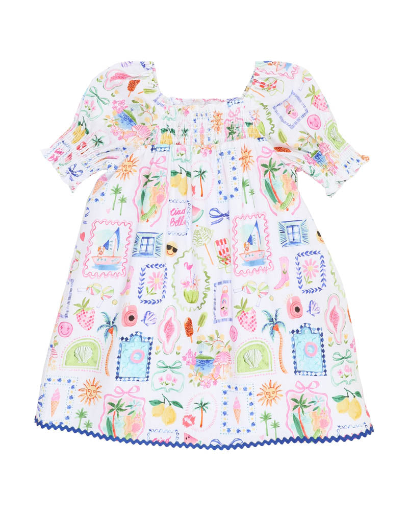 Summer Vaycay Ric Rac Dress