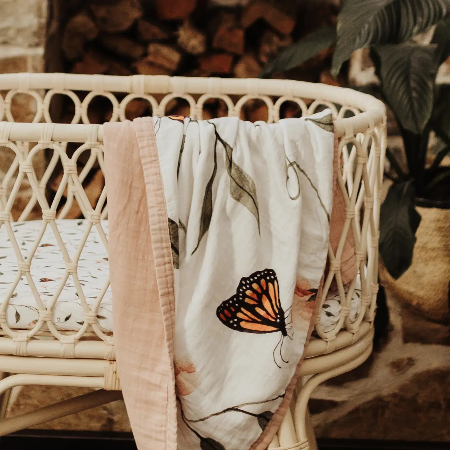 Fly Away Butterfly Snuggly Blanket