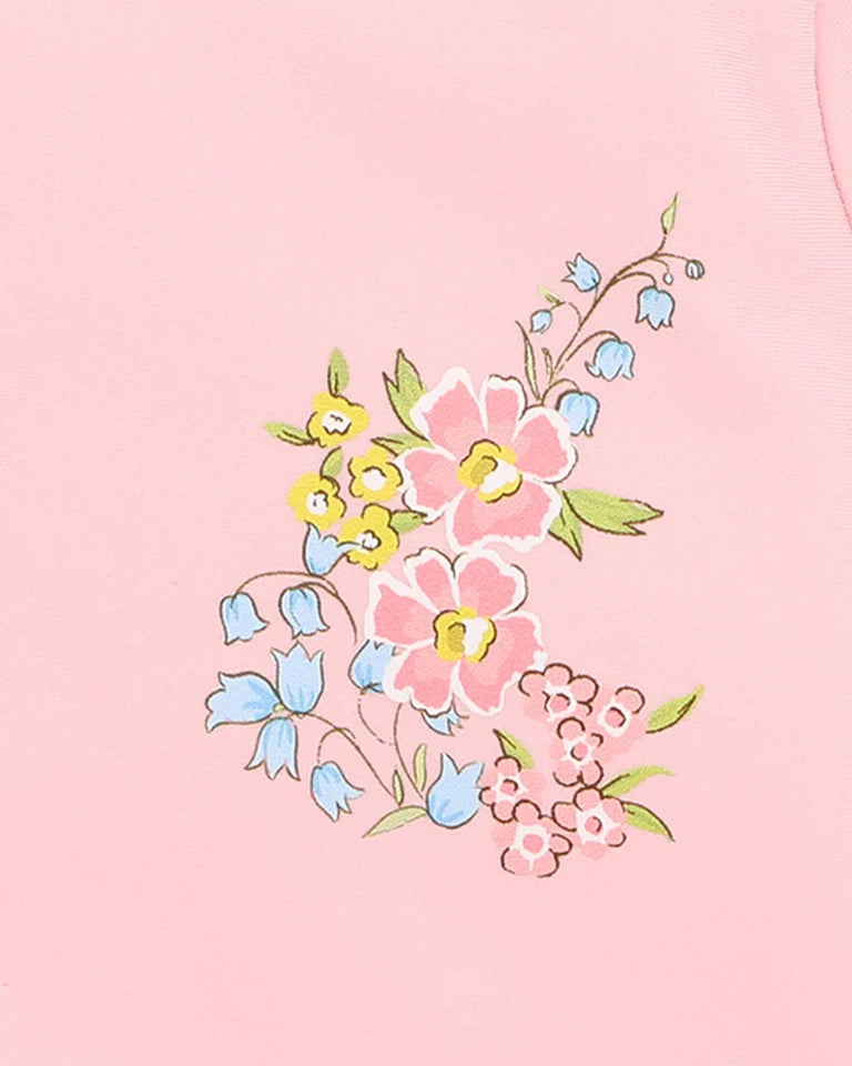 Pink LS Rash Top