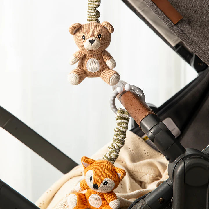 Stroller Toys Bear & Fox