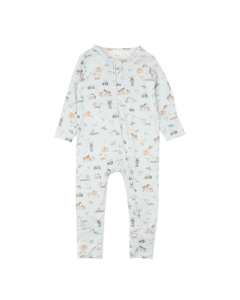 Farm EcoCosy LS Zipsuit