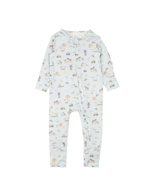 Farm EcoCosy LS Zipsuit