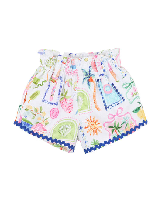 Summer Vaycay Ric Rac Shorts