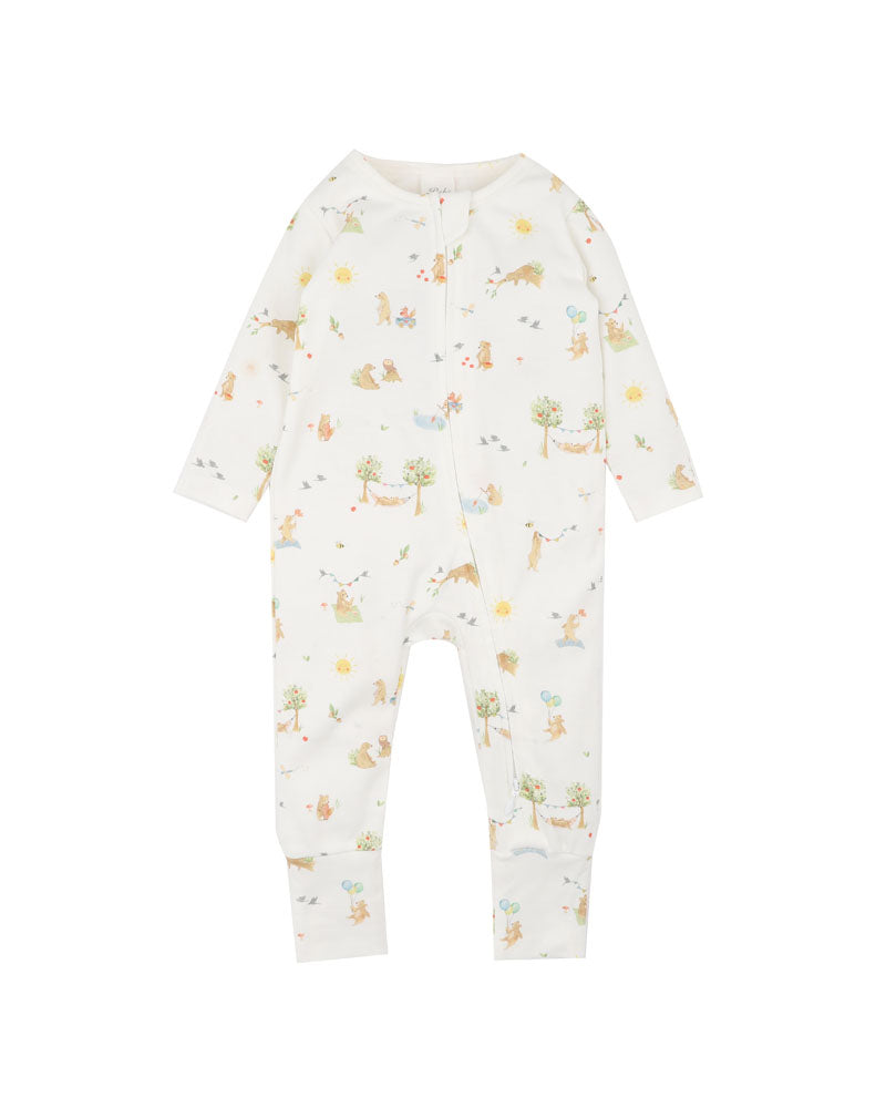 Bear LS Zipsuit
