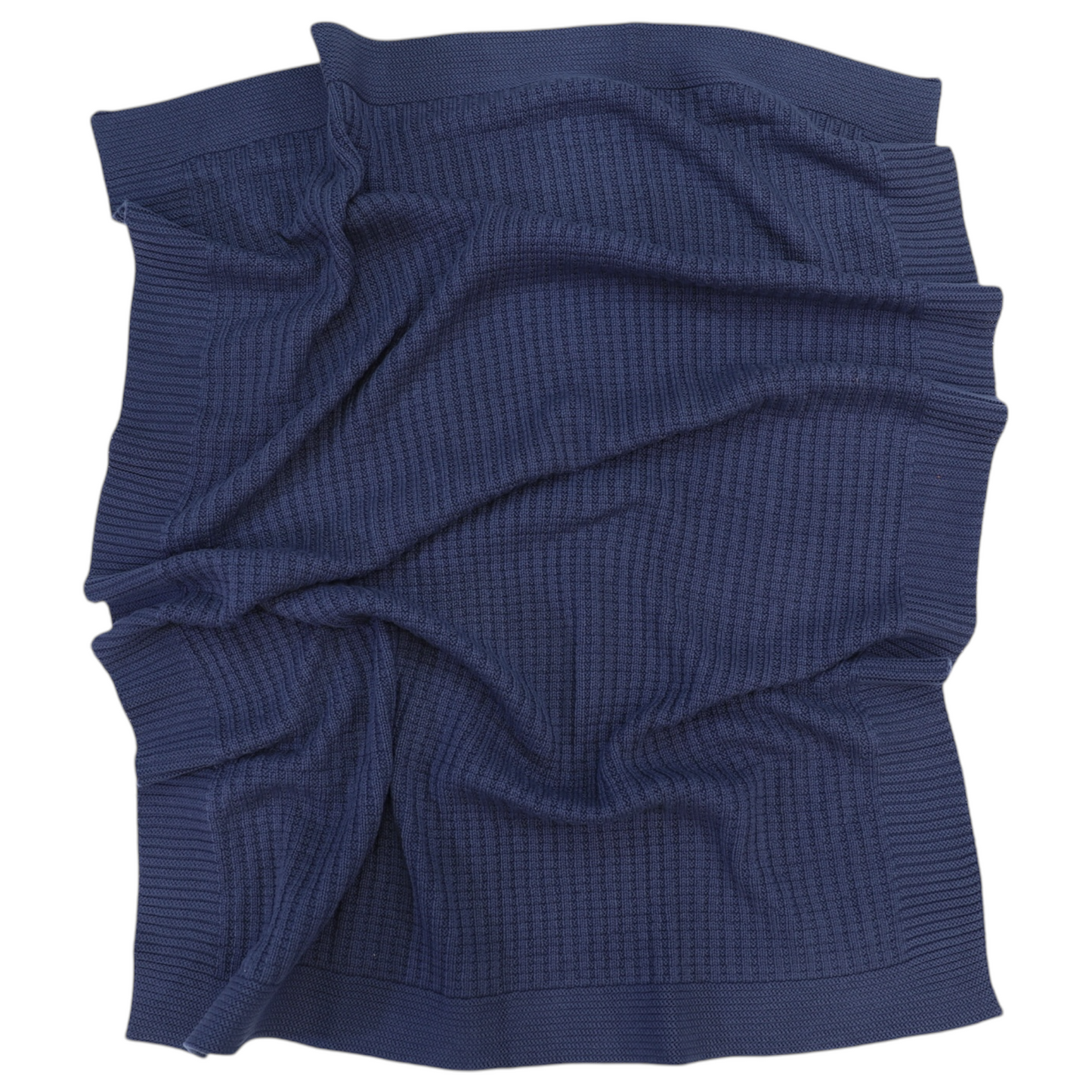 Knit Blanket - Navy