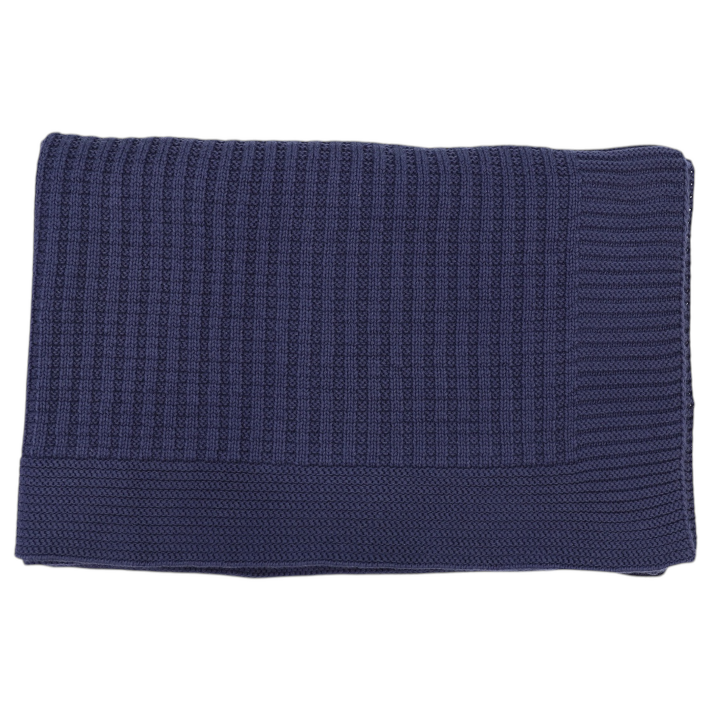 Knit Blanket - Navy