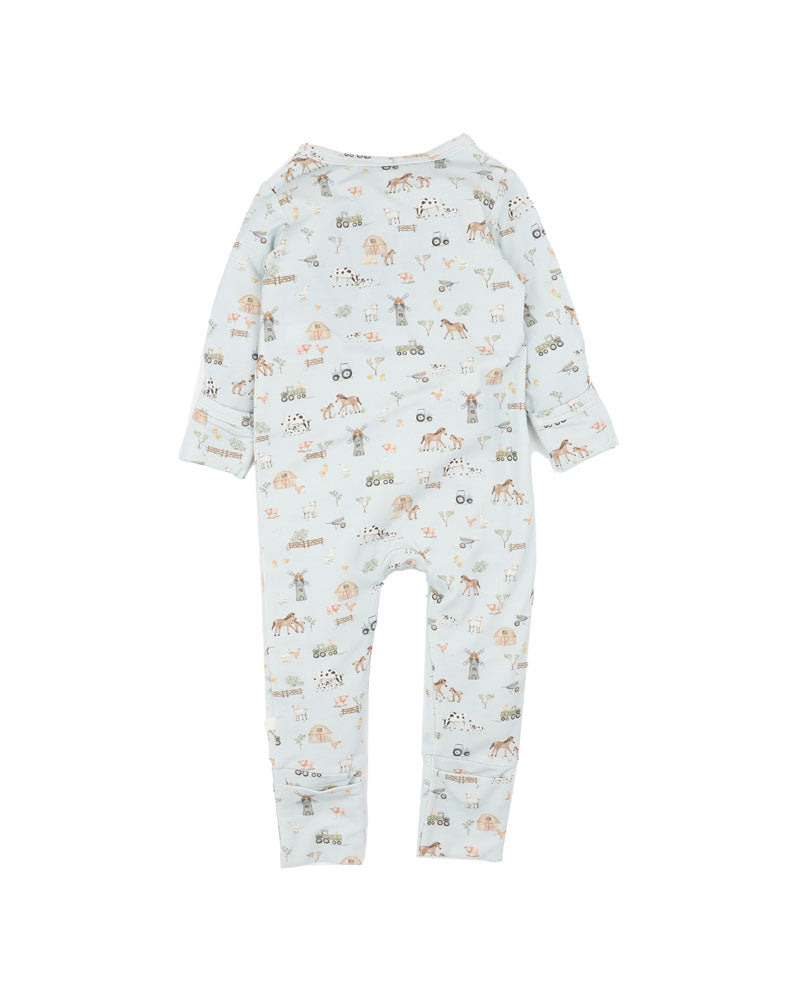 Farm EcoCosy LS Zipsuit