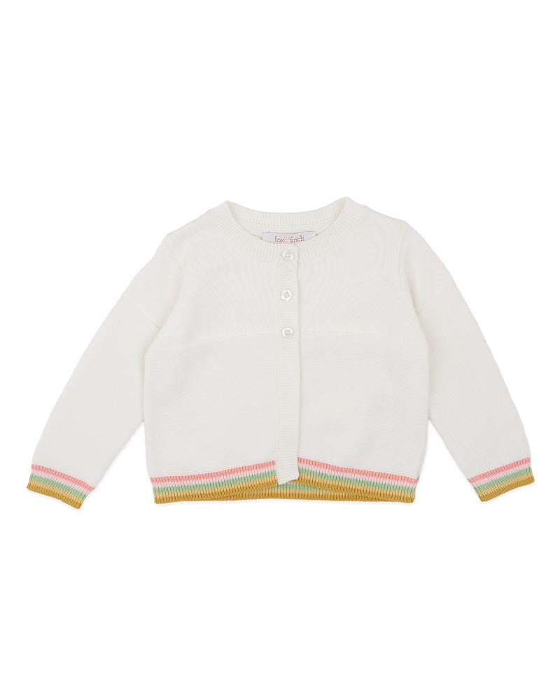 Cardigan with Tipping