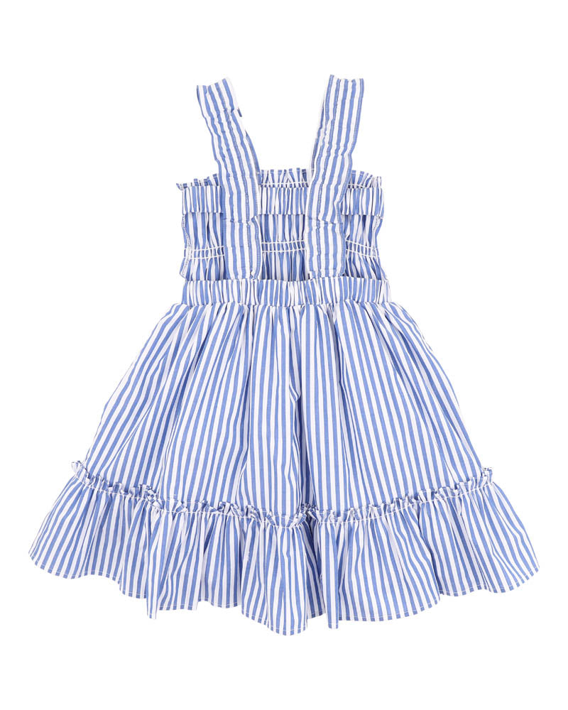Summer Vaycay Blue Stripe Dress