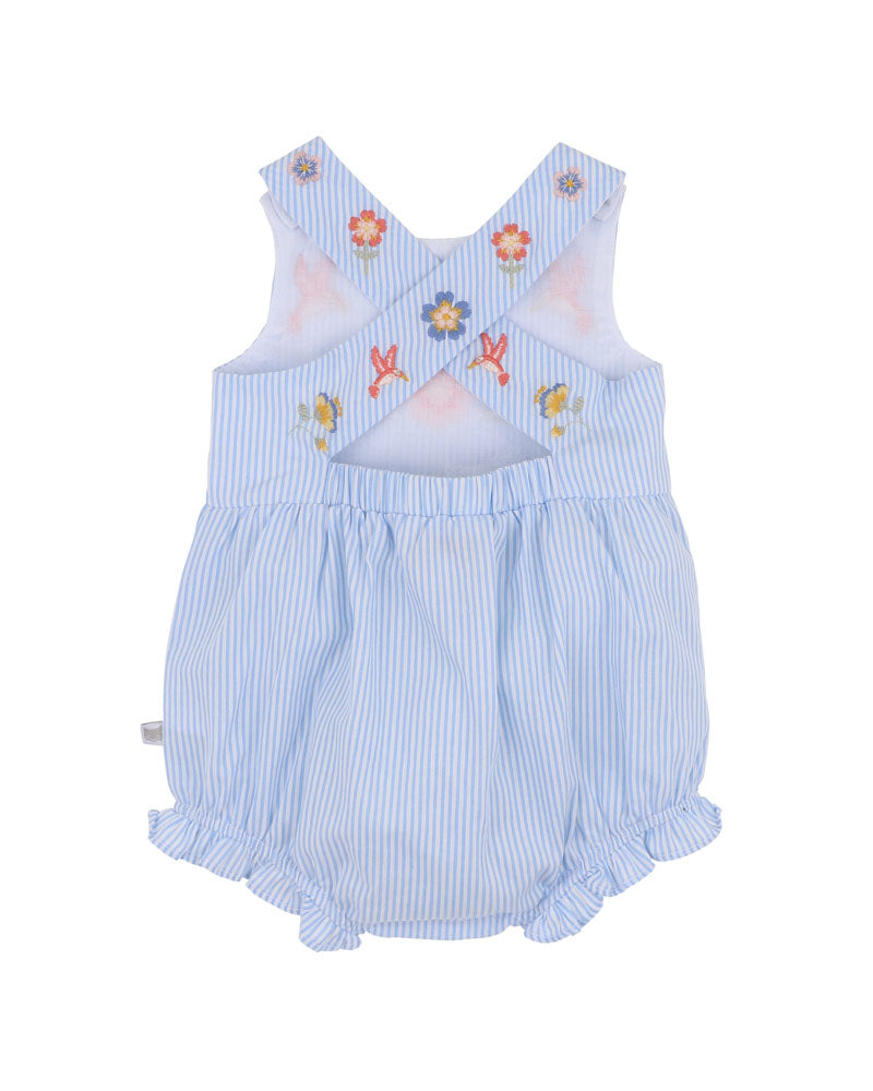 Songbird Stripe Embroidered Bodysuit