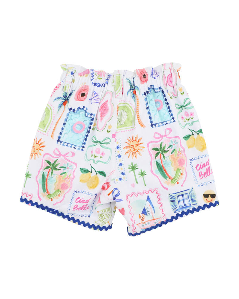Summer Vaycay Ric Rac Shorts