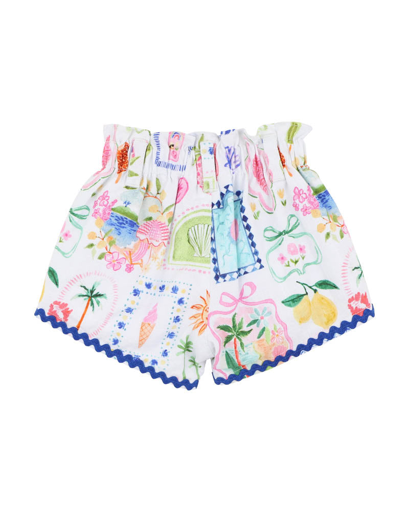 Summer Vaycay Ric Rac Shorts