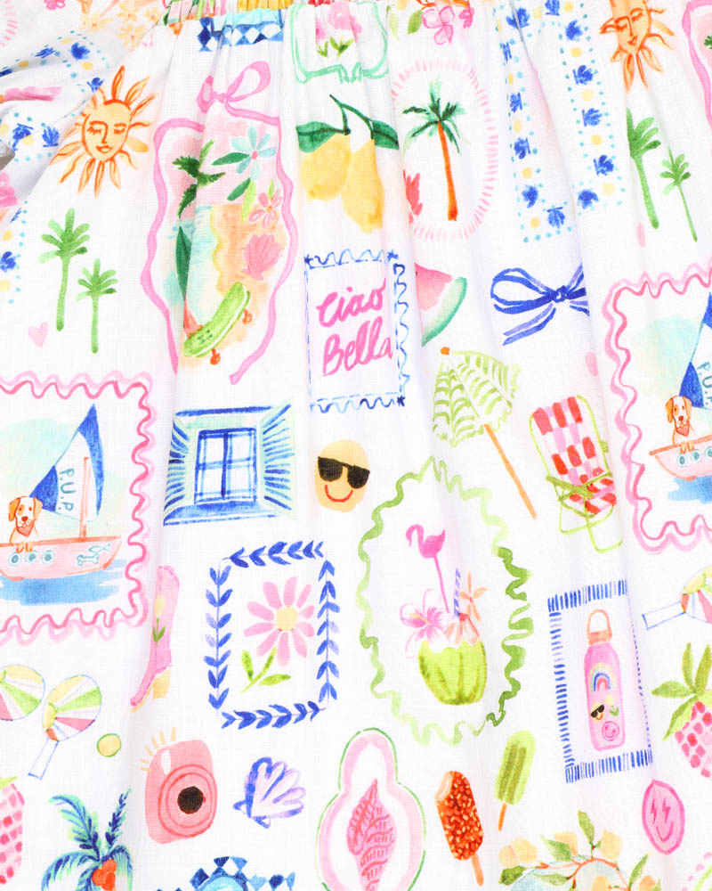Summer Vaycay Ric Rac Dress