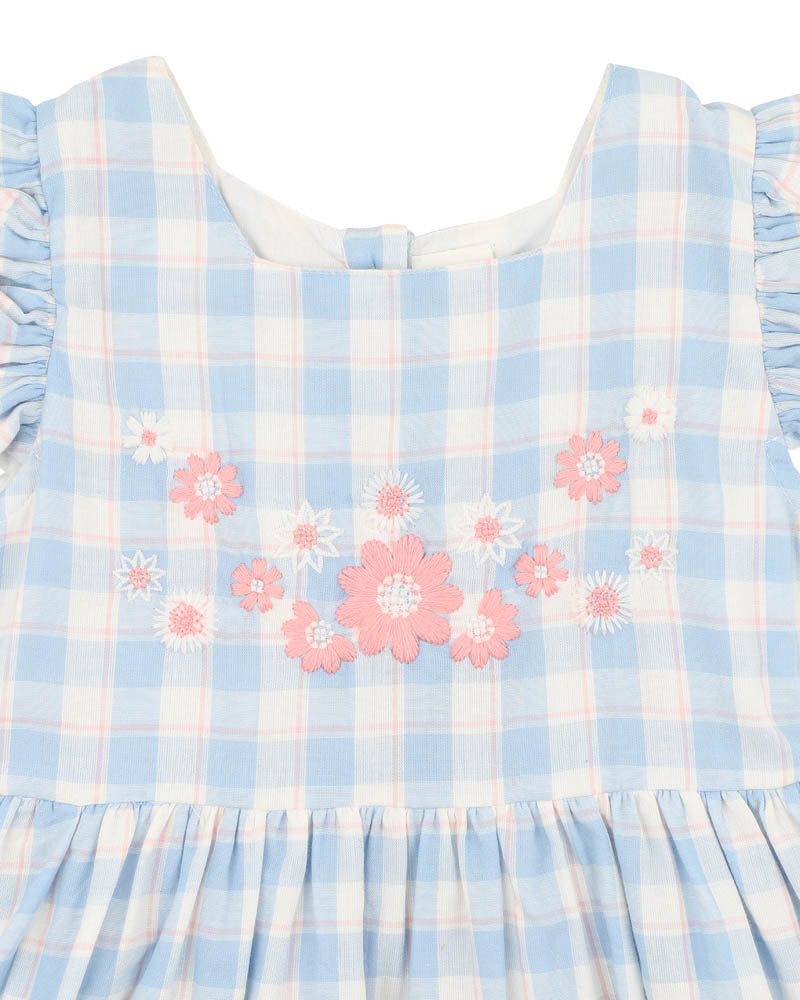 Bonnie Check Dress (3-7y)