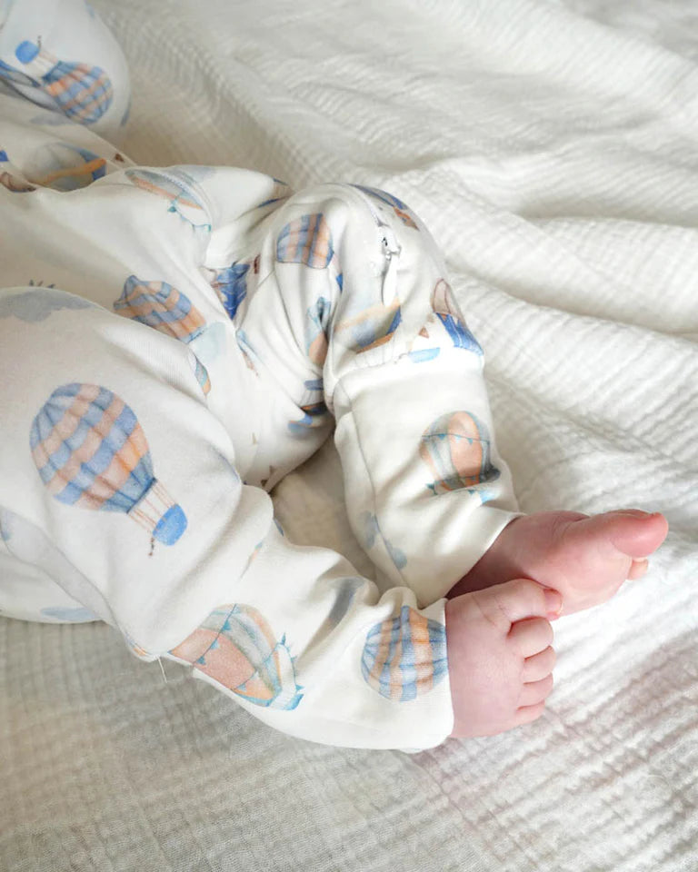 Sky High Organic LS Zipsuit