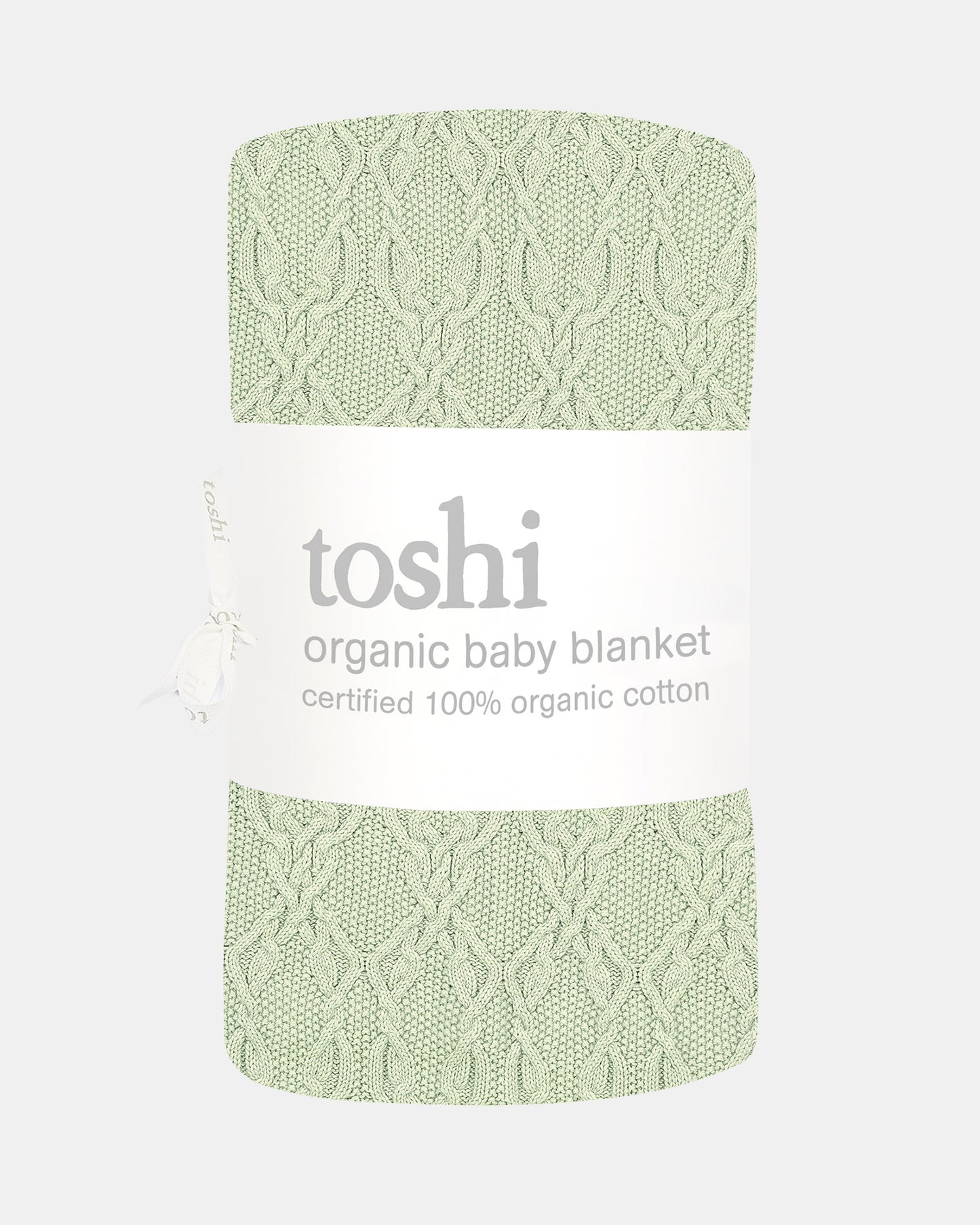 Organic Blanket - Bowie - Matcha