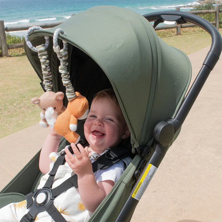 Stroller Toys Bear & Fox