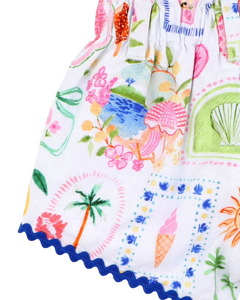 Summer Vaycay Ric Rac Shorts