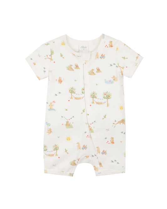 Bear SS Zipsuit