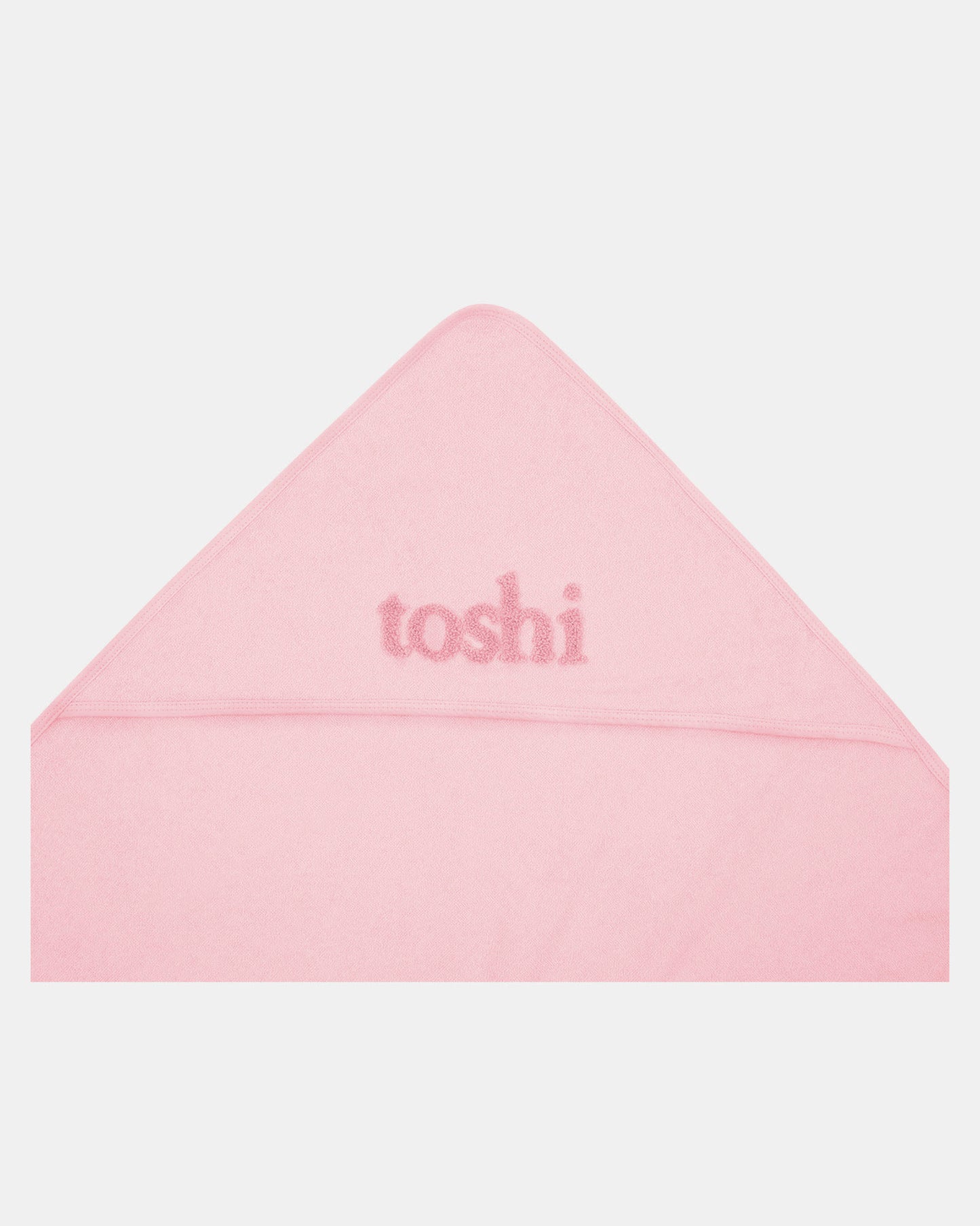 Hooded Baby Bath Towel - Misty Rose