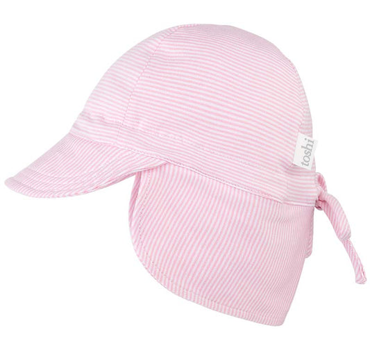 Flap Cap - Blush