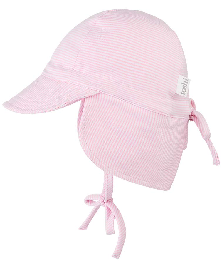 Flap Cap - Blush