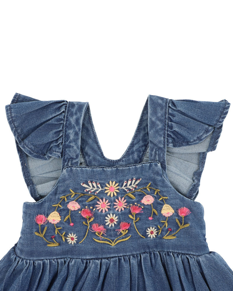 Wild Horses Denim Dress