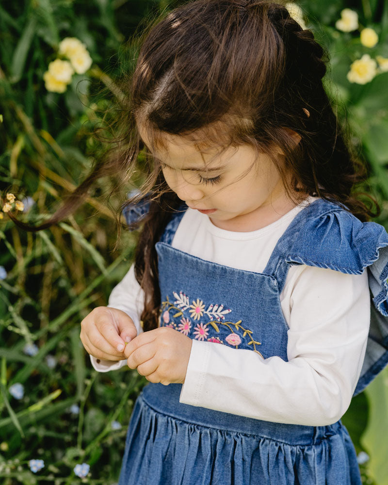 Wild Horses Denim Dress