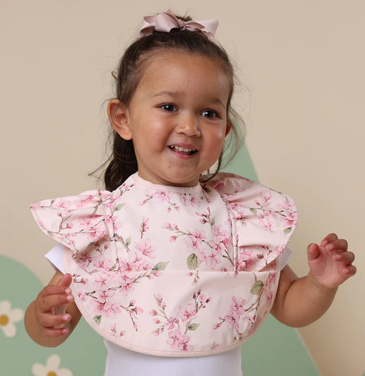 Cherry Blossom Snuggle Bib