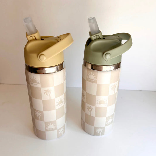 Kids Insulated Water Bottle - 475ml - 2 colours