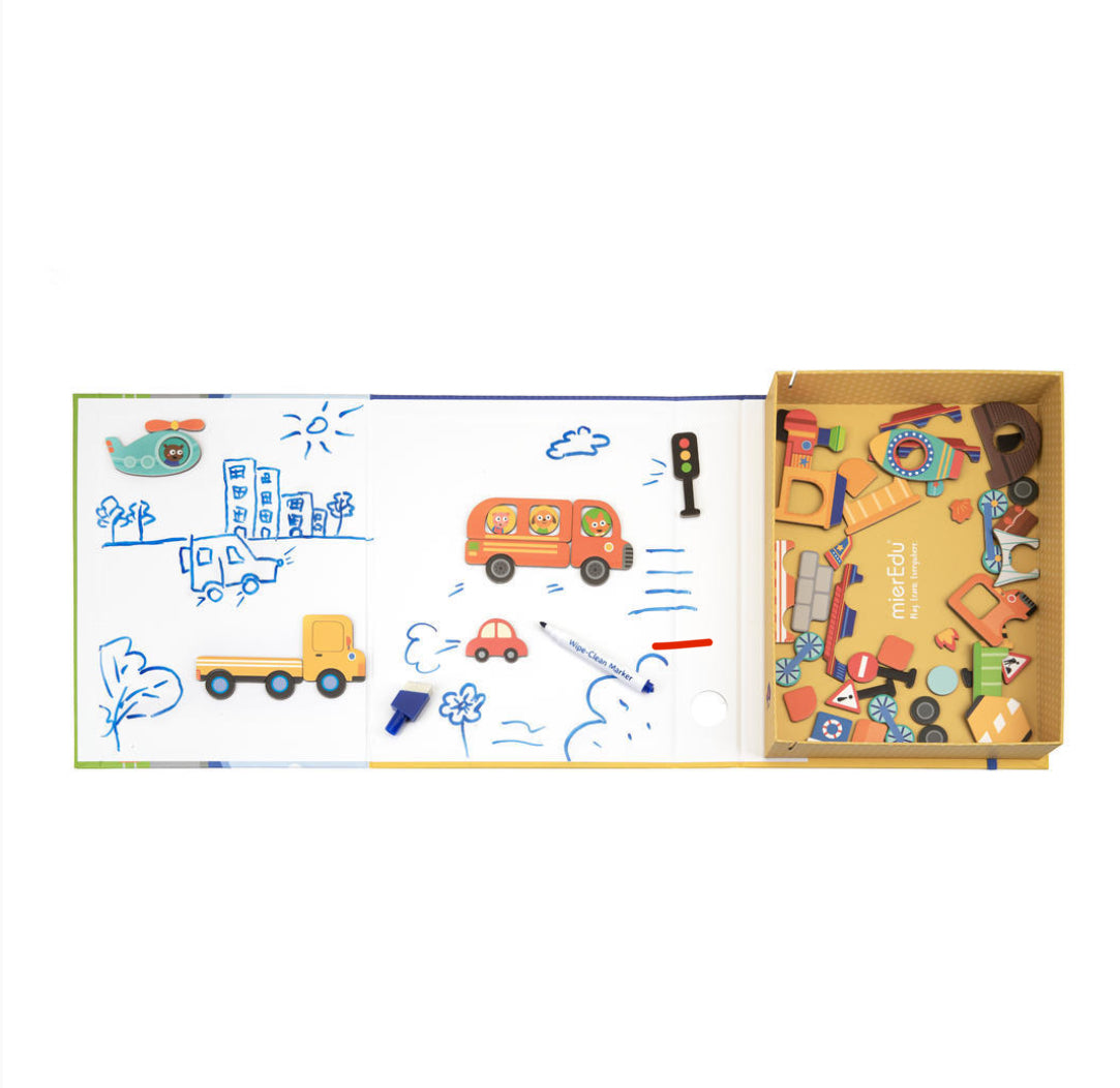 Magnetic Art Case - Vehicles