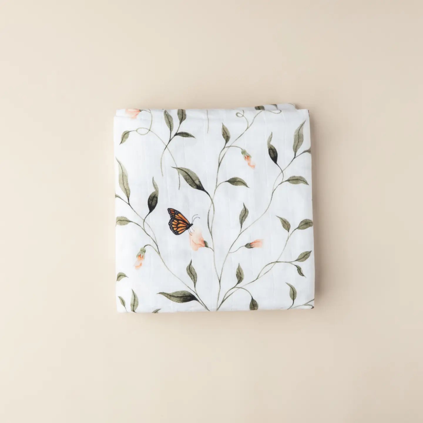 Fly Away Butterfly Muslin Swaddle