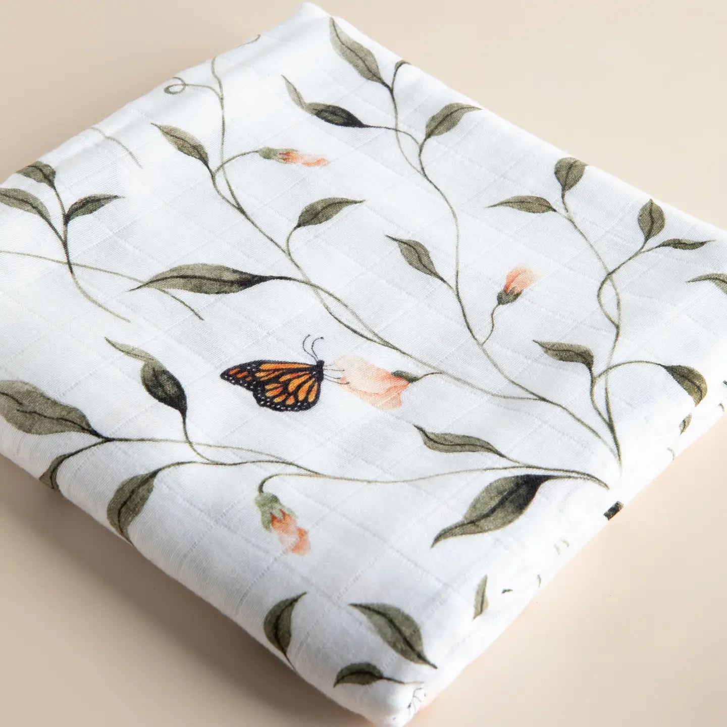 Fly Away Butterfly Muslin Swaddle