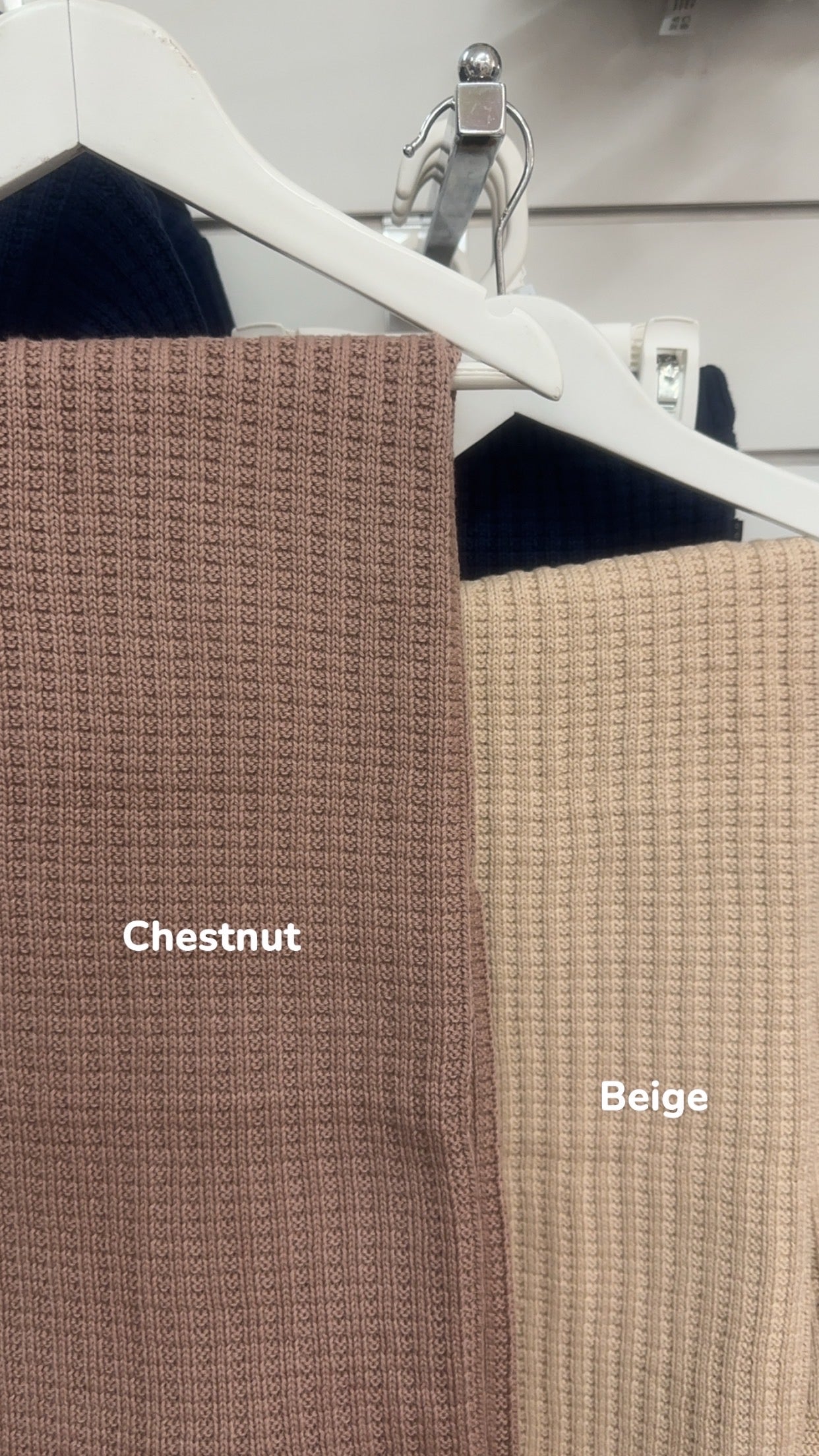 Knit Blanket - Beige