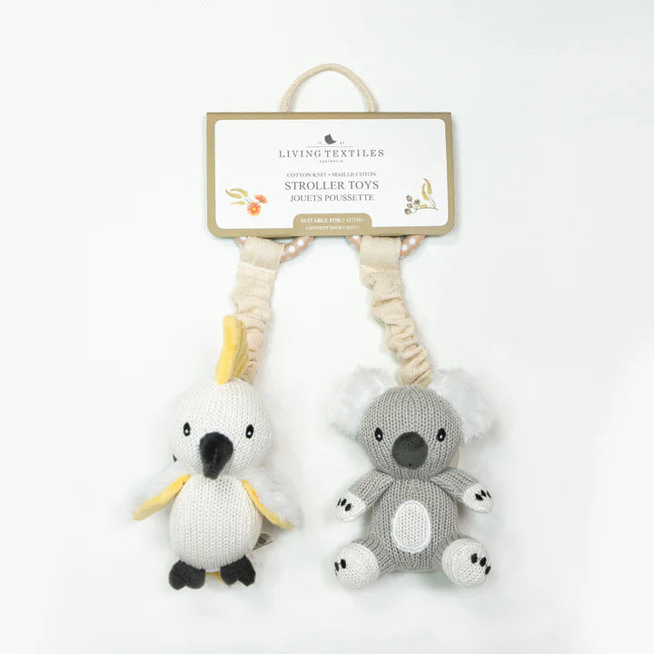 Stroller Toys Koala and Cockatoo