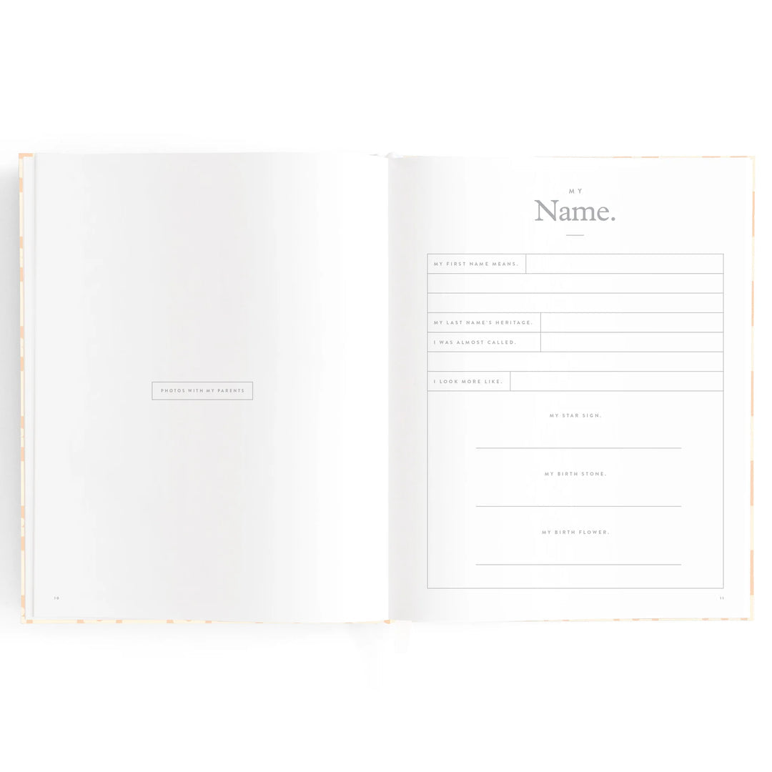 Baby Book Boxed - Buttermilk