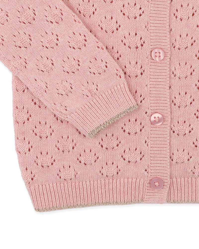 Billie Cardigan - Dusty Pink