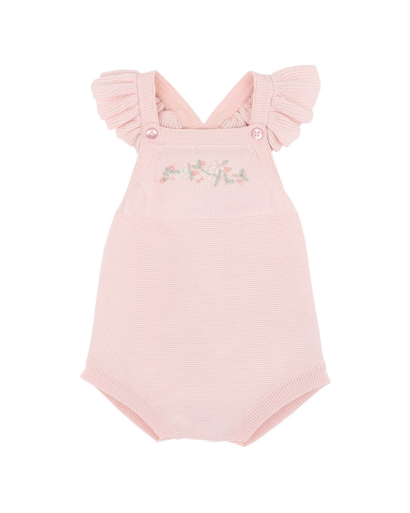 Madelyn Hand Embroidered Organic Knit Bodysuit