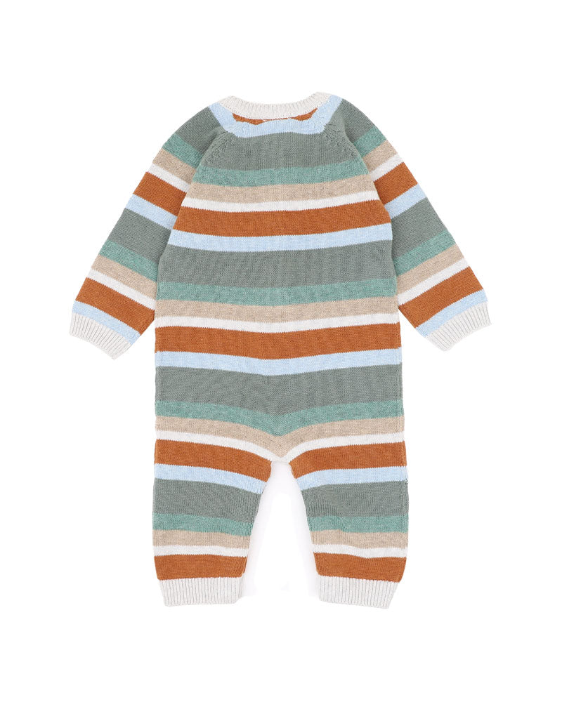 Mateo Stripe Knit Romper